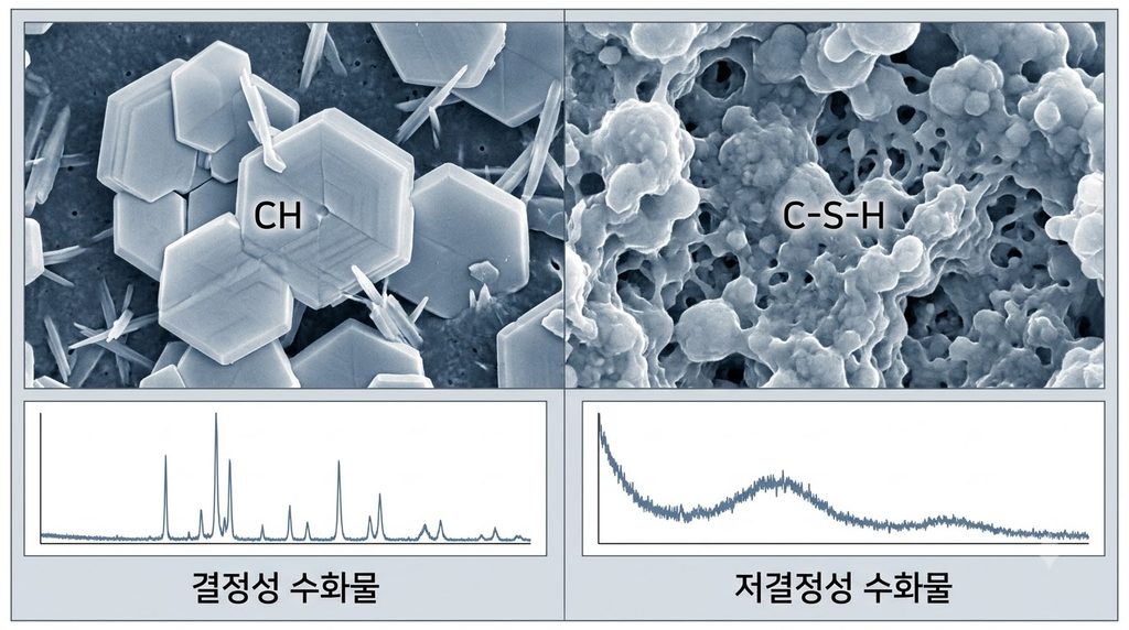 X선 회절분석(XRD)을 이용한 시멘트 수화생성물 정량 분석 원리 4 Cement microstructure and diffra… 20260911215906