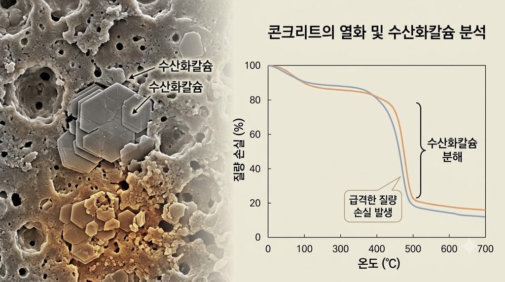 열중량분석(TGA)으로 콘크리트의 수화도와 탄산화 정도를 평가하는 방법 3 Concrete microstructure and ther… 20260911221233