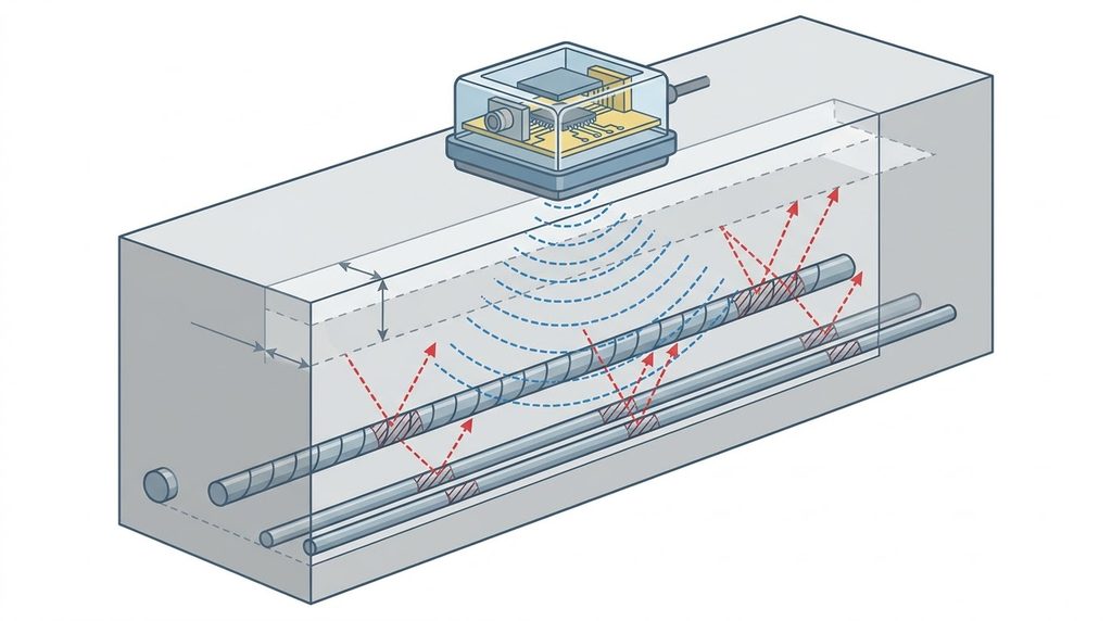 GPR antenna scanning concrete st… 202609040924