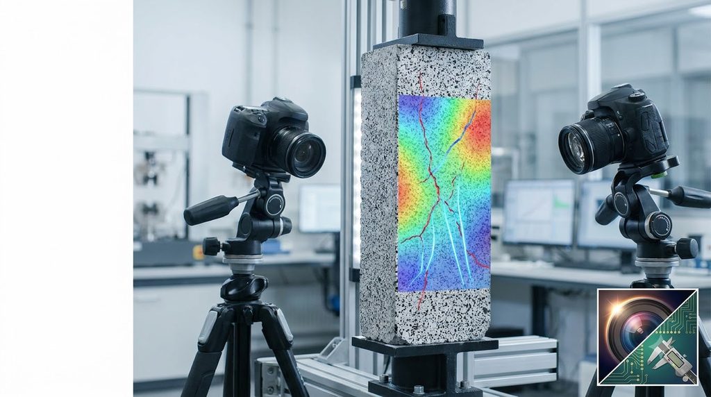 Measuring concrete cracks with DIC 202609050029