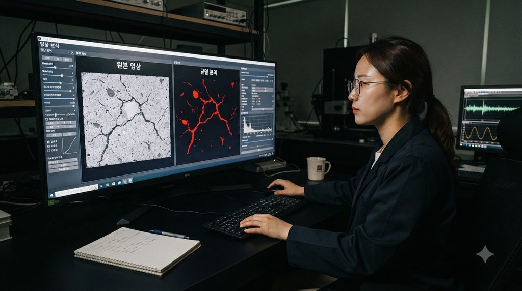 Researcher analyzing concrete CT… 20260923232939