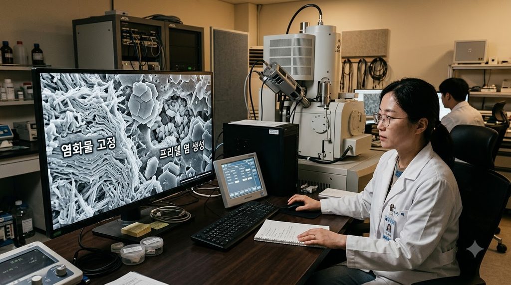Researcher viewing cement micros… 20260916222546