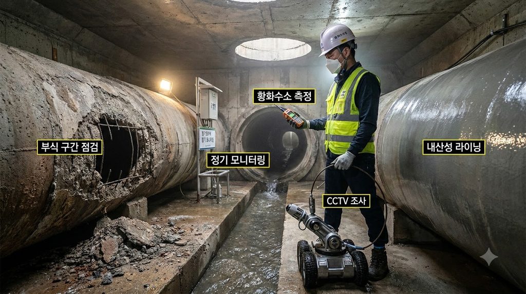하수도 부식 조사 및 예방 202609062311