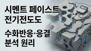 시멘트 페이스트 전기전도도 사진1