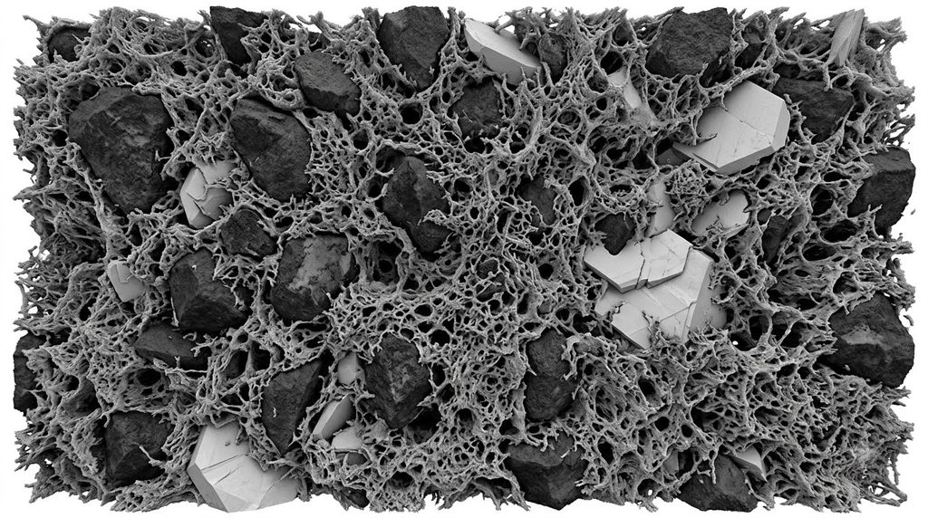 주사전자현미경(SEM-EDS)으로 시멘트 수화물과 원소 분포를 분석하는 원리 3 Cement paste microstructure micr… 20261004213513
