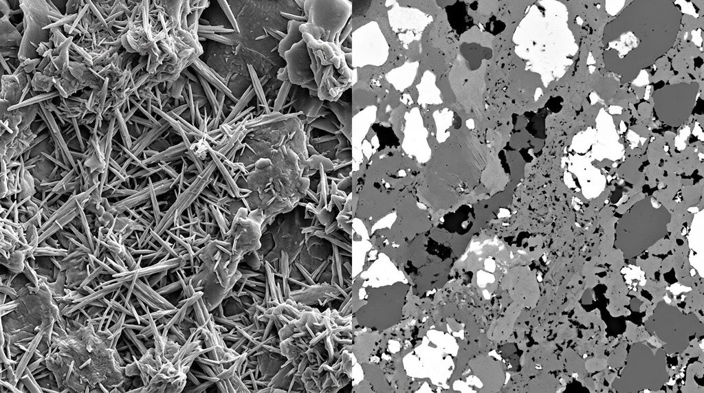 주사전자현미경(SEM-EDS)으로 시멘트 수화물과 원소 분포를 분석하는 원리 1 Cement sample analysis SEM compa… 20261004213507