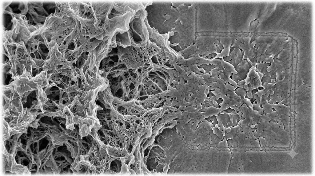 투과전자현미경(TEM)으로 C-S-H 나노구조와 결정격자를 분석하는 원리 6 Electron microscope materials an… 20261018171709