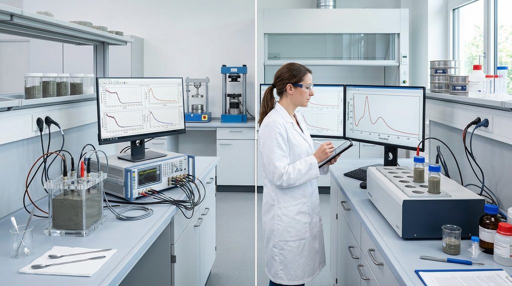 Researcher analyzing cement hydr… 20261004210410